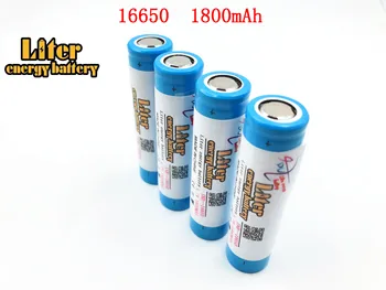 Litro energijos baterijos Nemokamas pristatymas !!!2VNT/DAUG originalių Keeppower 3.7 V 16650 1800mAh Li-ion battery