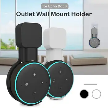 Lizdo tvirtinimo prie Sienos Stovas Kabykla Amazon Alexa Echo Dot 3 Kartos Turėtojas Atveju Prijunkite Miegamasis Garsiakalbių tvirtinimo prie Sienos TSLM1