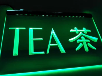 LK988 - Arbata, Kinų Žodis LED Neon Light Pasirašyti namų dekoro amatai
