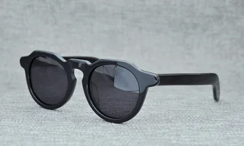 LKK UNISEX Rankų Japonijos derliaus poliarizuota akiniai nuo saulės, akiniai nuo saulės mados tendencija mažas veido daugiašalių akiniai nuo saulės