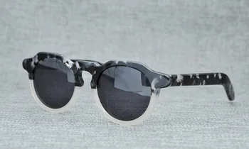 LKK UNISEX Rankų Japonijos derliaus poliarizuota akiniai nuo saulės, akiniai nuo saulės mados tendencija mažas veido daugiašalių akiniai nuo saulės