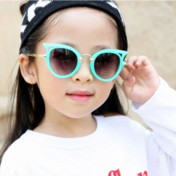 LongKeeper 2020 m. Vaikams, Akiniai nuo saulės Merginos Prekės Cat Eye Vaikai Akiniai UV400 Lens Baby Saulės akiniai Mielas Akiniai Atspalvių Akiniai