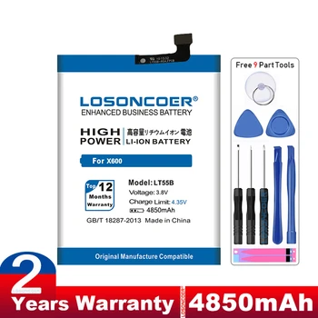 LOSONCOER 4850mAh LT55B Baterija LeTV VIENAS X660 X600 Le 1 Li-ion Baterija su Sekimo numeriu+Nemokamas įrankiai