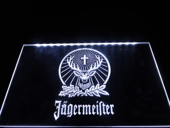 LR001 - Jagermeister LED Neon Light Ženklas kabo ženklas, namų dekoro amatai