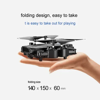 LS11 RC Drone 4K Profesinės 1080P HD kamera Wifi fpv Optinio Srauto Sulankstomas Quadcopter Selfie Fotografijos Dron Žaislai berniukams