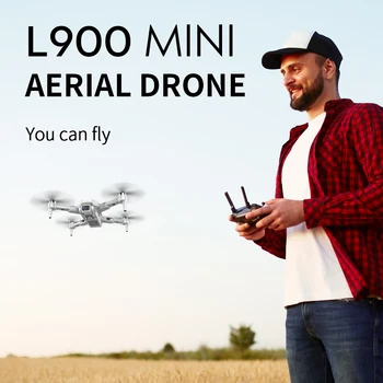 LSRC L900PRO GPS drone 4K dvigubos HD kameros profesinės aerofotografija brushless variklio, sulankstomas keturias ašis RC atstumas 1200M