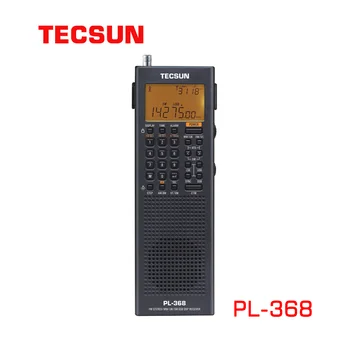 Lusya TECSUN PL-368 Mini Nešiojamieji SSB Garso 64-108MHZ DSP ETM ATS FM-Stereo, MW, SW Pasaulio Juostos, Stereo Radijas