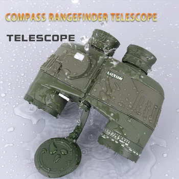 LUXUN HD Aukštos Didinimo Svyruoja Kompasas Teleskopas lll Naktinio Matymo Lauko Turizmo Navigacijos Žiūronai Medžioklei