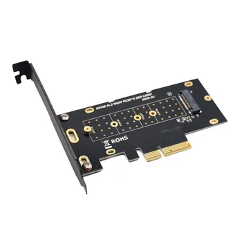 M. 2 NVME SSD į PCIe x4 Kortelių Keitiklis,2230,2242,2260,2280 NVM Express PCI-e Adapterį, x4,x8,x16 Lizdas w/PCI Dangtelio Tvirtinimo kronšteinai