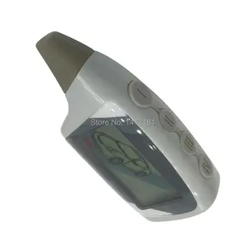 M5 Dviejų krypčių LCD Nuotolinis Valdymo Raktas Fob rusijos, 2-Way Automobilių Signalizacijos Sistemos Scher khan Scher-Khan Magicar 5 6 Keychain