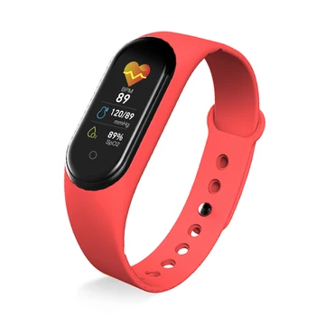 M5 Smart Juosta Sporto Fitneso Apyrankę Žiūrėti Fitneso Vandeniui Tracker Smart Watch Kraujo Spaudimas, Širdies Ritmo Monitorius Apyrankė
