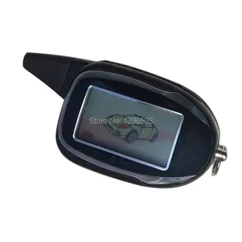 M7 LCD Nuotolinio Valdymo Pultelio + Dovana Silikoninis Klavišą Atveju, rusijos, 2-Way Automobilių Signalizacijos Sistemos Scher khan M7 Scher-Khan Magicar 7
