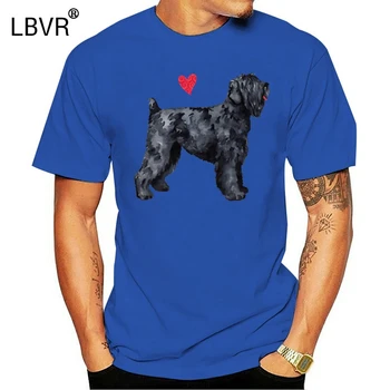 Madinga Kūrybos Grafinis T-shirt Viršų aš Myliu mano Juodasis rusų Terjeras Harajuku šunų mėgėjams atsitiktinis Viršūnes mielas baltas Tees įgulos T-shirt