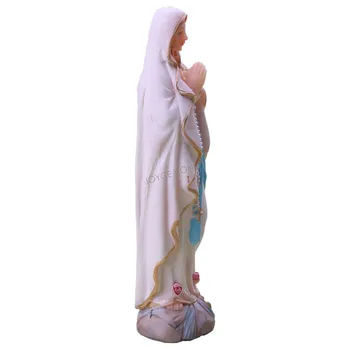 Madona Turėtojas Mergelės Marijos Statula Statulėlės Dervos Our Lady of Lourds Švenčiausios Mergelės Marijos Statula Pav.