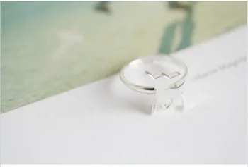 Mados Elnias Žiedas Vertus-suvirinto vario žiedas dizainas, Trijų Spalvų Pasirinktinai