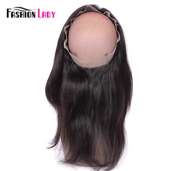 Mados Lady Balinti Mazgas Remy Peru Tiesūs Plaukai Uždarymo 360 Prieš Nupeštos Plaukų Priekinės Linijos Uždarymas Su Kūdikio Plaukų