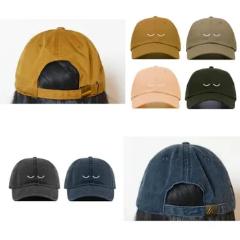 Mados medvilnės vyrų beisbolo kepuraitę akių siuvinėjimo tėtis skrybėlę hip-hop skrybėlės reguliuojamas moterų laukinių skrybėlę sporto golf kepurės gorras