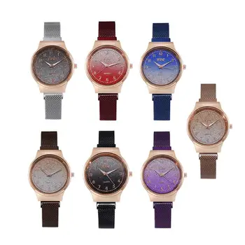 Mados moteriški Laikrodžiai Magnetinio Milano Žiūrėti Dirželis Riešo Laikrodžiai Kvarcinis Laikrodis Ponios Žiūrėti Mergaičių Elegantiška Apyrankė Žiūrėti Šalis