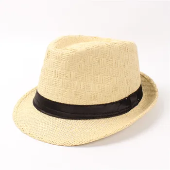 Mados Moterų, Vyrų Vasaros Šiaudų Kelionės Vairininko Paplūdimio Saulės, skrybėlę, Džentelmenas Elegantiška Panele Pajūrio Homburg Saulės Fedora Sunbonnet