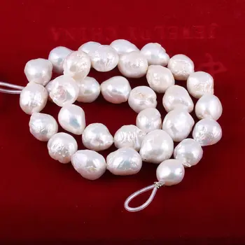 Mados Natūralių Gėlavandenių Perlų Duobute Turas Prarasti Atskirai Karoliukų, skirta 