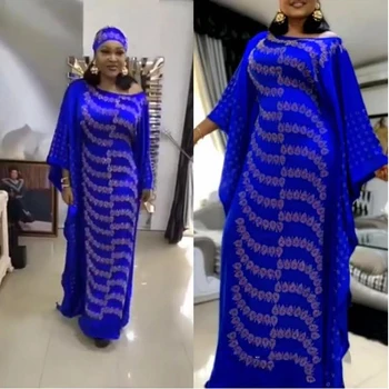 Mados naujų diamond Inkrustacijos Mubarakas Dubajus Femme turkijos Prabanga Hijab Musulmonų Suknelė Afrikos Abaja Su skara islamo Apranga