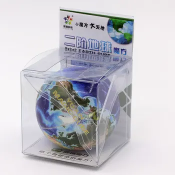 Magijos kubo galvosūkį YuXin 2x2x2 srityje kubo Žemės specialios formos profesinio mokymo žaislai žaidimas dovanų kubas