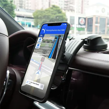 Magnetinio Telefono Laikiklis, Automobilio prietaisų Skydelio Stiklą Adjustablet Transporto priemonės Telefono Stovas iPhone8 XS XR Galaxy S10 Telefonas Mount