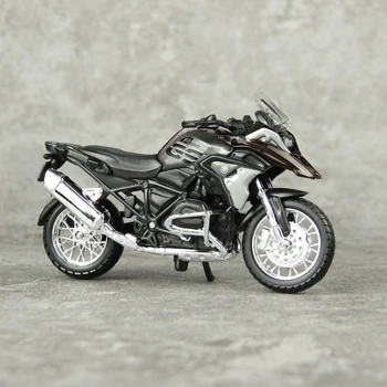 Maisto 1:18 NAUJŲ BMW R1200GS Silvardo originalus įgaliotas modeliavimas lydinio motociklo modelis žaislas automobilis Rinkti dovanas