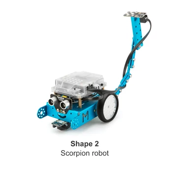 Makeblock Interaktyvi Šviesos ir Garso Robotas add-on Paketas skirtas mBot, 3-in-1 Robotas Add-on Paketas, 3+ Profiliai
