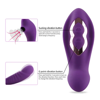 Makšties Čiulpti Vibratorius 10 Greičio Vibracija Gyvis Žodžiu Lyžis Klitorio Stimuliacija Moterų Masturbacija Erotinis Sekso Žaislas Moterims