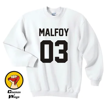 Malfoy 03 Namas Slytherin Tumblr Magija Mados marškinėliai Viršuje Crewneck Palaidinukė Unisex Daugiau Spalvų XS - 2XL