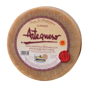 Manchego sūrio amatininkas išgydyti D. O. P.-Artecheese-gabalas 3 Kg