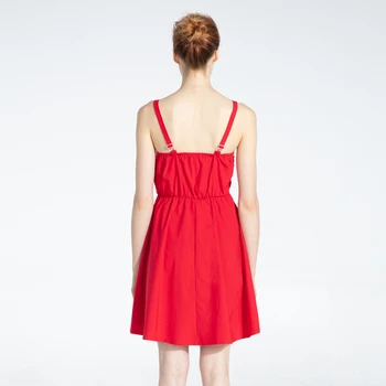Marwin 2019 Naujas-Ateinančią Vasarą Kietos Kelio Ilgis Spageti Dirželis Stebėjimo Suknelės High Street Ampyro Stiliaus Šalis Atostogų Suknelės