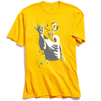 Marškinėlius Breaking Bad Vyrų T Shirts Retro T-Shirt TV J. White Heizenbergo Jessie Pinkman Juokinga Spausdinti Tees trumpomis Rankovėmis Viršūnes Mėlyna