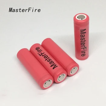 MasterFire 4PCS/DAUG Naujų Originalaus SANYO UR14500P 14500 / AA), 3,7 V 840mAh Ličio Rechargeble Baterija Baterijos