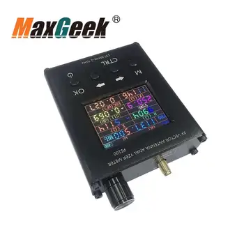 Maxgeek PS100 137.5 MHz-2700MHz UV RF Antenos Analizatorius SWR Matuoklis Testeris su Aliuminio Lydinio Korpuso