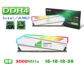 MAXSUN DDR4 Ram 4GB 8GB Atmintis DDR3 1600 2666MHz Memoria Ram Dimm DDR4 1.2 V 288Pin 16GB Intel/AMD Desktop Atminties su Šilumos Kriaukle