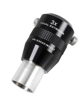Maxvision Teleskopas 3X Barlow Lęšio Židinio Extender 1.25 colio Barelį Achromatinis