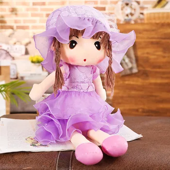 Maža Mergaitė, Gėlių Fėja Skudurines Lėlės Pliušinis Žaislas