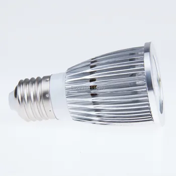 Mažmeninės prekybos 12W COB LED Lemputė E27 Lizdas LED Prožektoriai, AC/100-245V Šiltas ir Cool White namų lubų papuošti apšviesti