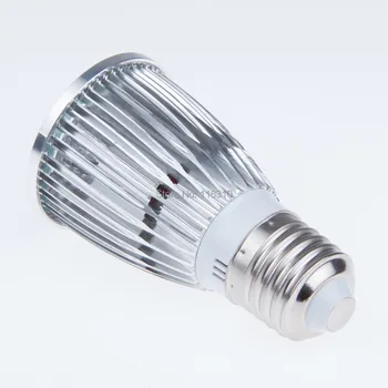 Mažmeninės prekybos 12W COB LED Lemputė E27 Lizdas LED Prožektoriai, AC/100-245V Šiltas ir Cool White namų lubų papuošti apšviesti