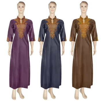 MD 2020 Bangladešas Hijab vakarinę Suknelę Islamo Drabužius Malaizija Dubajus Abaja Moterų turkijos Kaftan Pakistano Musulmonų Suknelė S3086