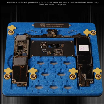 MECHANIKAS Multi-Funkcija Plokštė CPU NAND pirštų Atspaudų Remonto PCB Turėtojas Rungtynių iPhone 5G 5S 6G 6S 6SP SE 7 7P 8 8P XR
