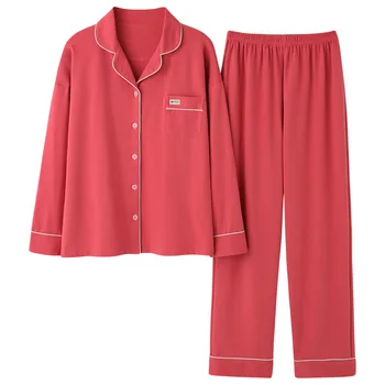 Medvilnės Moterų Rudenį Pižama Rinkiniai 24Styles Homewear Atsitiktinis Namų Drabužius Vasarą Laisvi Ponios Sleepwear Pajama 2020 m.