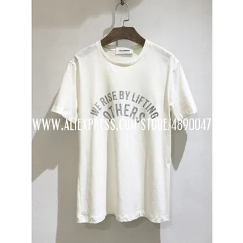 Medvilnės Skalbiniai Feminizmo laišką atvirkštinio spausdinti moteriški marškinėliai trumpomis Rankovėmis Vasarą T-shirt Prarasti Viršuje Streetwear 2021 Naujas