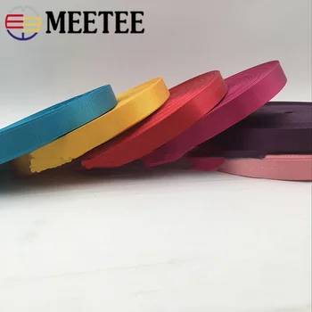 Meetee 8Meters 25mm Aukštos Kokybės Nailono, Rišimo Juostos Eglute Modelis Nėrinių Juosta Kaspino 