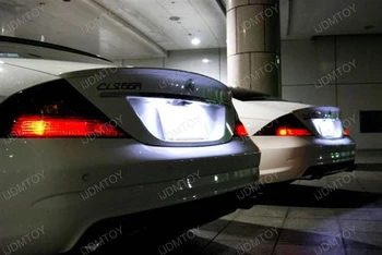 Mercedes Benz C E S SLK Klasė S203 W211 S211 W219 R171 Ultra ryškūs smd Led Licenciją plokštelės šviesos lempos Nėra OBC klaidų