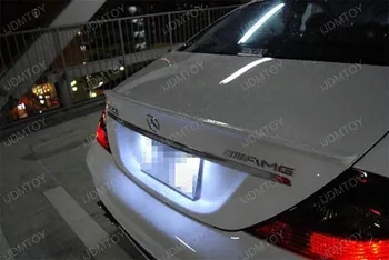 Mercedes Benz C E S SLK Klasė S203 W211 S211 W219 R171 Ultra ryškūs smd Led Licenciją plokštelės šviesos lempos Nėra OBC klaidų