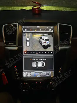 MERCEDES-BENZ ML 2012+ GL 2013 m+ Android 9.0 Tesla Stiliaus PX6 Vertikalus Ekranas, Automobilių GPS Navigacijos, Multimedijos Grotuvas Radijas
