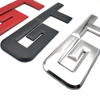 Metalo, Optikos 18 x 5.2 CM GT Logotipas, Emblema, Automobilių Galinis Kamieno Auto Ženklelis, Lipdukas, Decal Mustang 5.0 L V8 GT